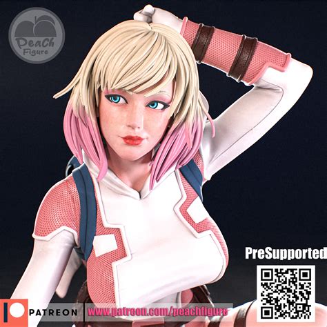 gwenpool nude|Gwenpool 3D Hentai POV .